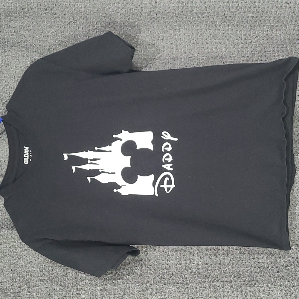 Men's Medium Black Daddy Disney T-shirt